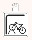 PIKT-O-NORM pictogram 572278 OPHANG FIETSSTAL.PP.120x120