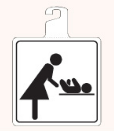 PIKT-O-NORM pictogram 572279 OPHANG VERLUIERING PP.120x120