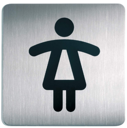 Durable pictogram 495623 PICTO Toilet dames 150x150mm