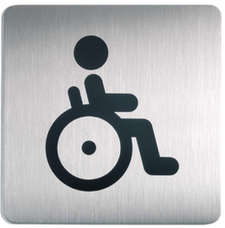 Durable pictogram 495923 PICTO Toilet mindervaliden 150x150mm