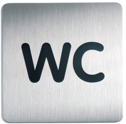 Durable pictogram 495723 PICTO ''WC'' 150x150mm