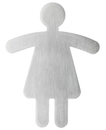 Durable pictogram 495023 PICTO Toilet dames symbool 90x120mm