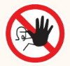 PIKT-O-NORM pictogram 32 VERB.TOEG.ONBEV.