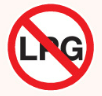 PIKT-O-NORM pictogram 32 VERBODEN LPG